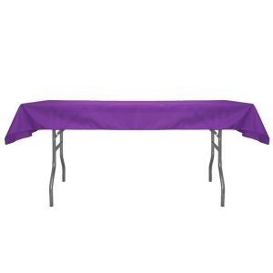 Poly Standard Fabric Non-Printed Table Topper