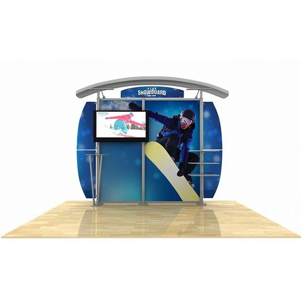 10ft metal fusion timberline monitor display