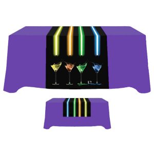 30" x 84" Poly Poplin Digital Printed Table Runner