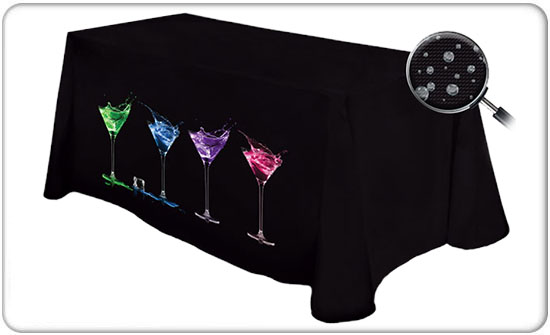 8' Poly Poplin Digital Printed Water Repellent Throw
