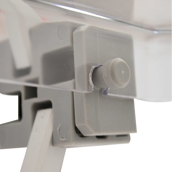 Deluxe GeoMetrix Narrow Corner Connector Kit Shelf Set Up
