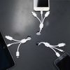 Power Pedestal Kit Phone And Tablet Chargers Top View