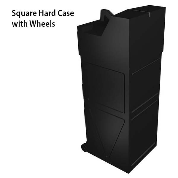 Square Hard Case With Wheels