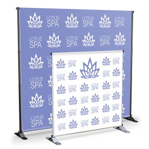 standard adjustable banner stands