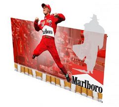 PUNTO Banner Stand 10FT Backwall Display