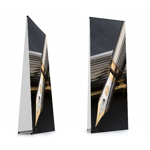 PUNTO Banner Stand Double Sided Small Display