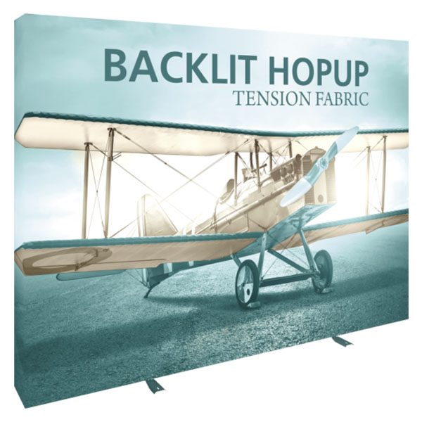 10' Backlit Hop Up Tension Fabric Display