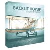 5' Backlit Hop Up Tabletop Tension Fabric Display Close View