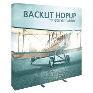 8ft Backlit Hopup Displays