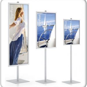 easyopen single signpost frame stands