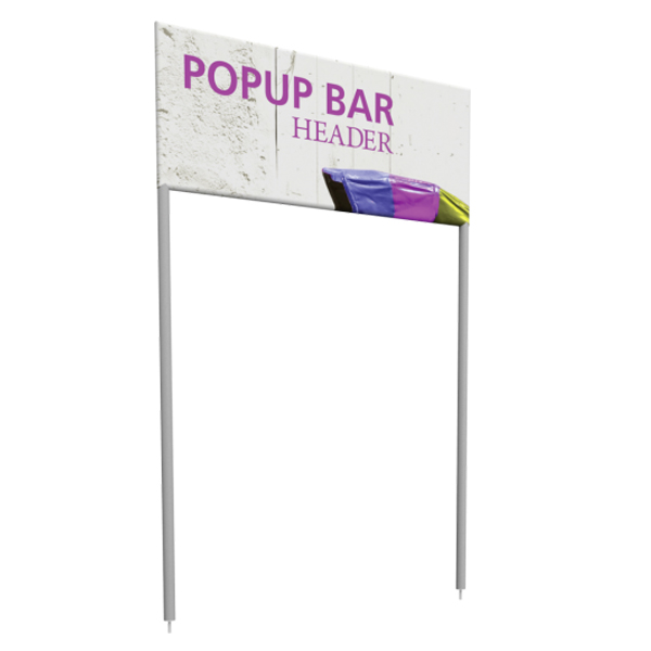 portable popup large bar header banner