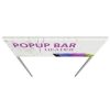 portable popup large bar header sign
