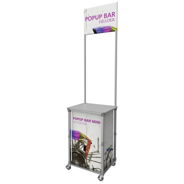 portable-popup mini bar header counter right