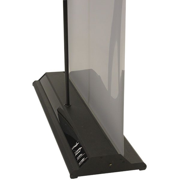 Rollup Retractable Banner Stand Back View