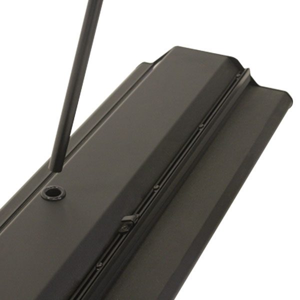 Rollup Retractable Banner Stand Base and Pole View