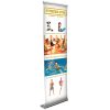 24" Stratus Retractor Banner Stand Kit No-Curl Opaque Fabric
