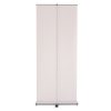 33.5" Ideal Retractor Banner Stand Kit Back View