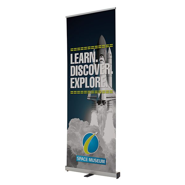 31.5" Ideal Retractor Banner Stand Kit