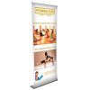 31.5" Stratus Retractor Banner Stand Kit No-Opaque Fabric