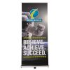 33.5" Ideal Retractor Banner Stand Kit Front View
