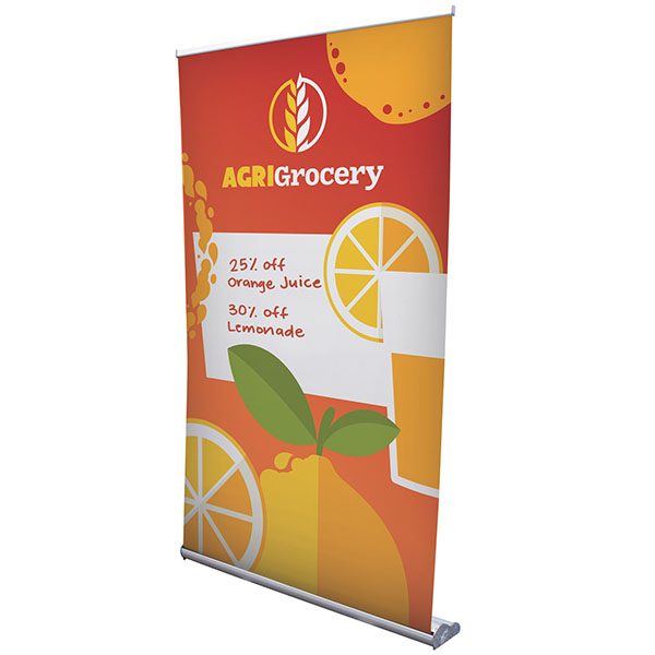 48" Stratus Retractor Banner Stand Kit Dry-Erase Media