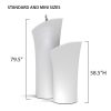 Brandcusi Banner Stand Angled Different Sizes