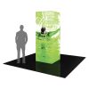 Formulate Backlit Tower 03 Tension Fabric Display Side View