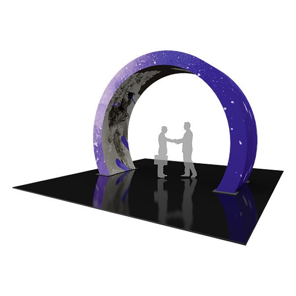 Formulate Tension Fabric Arch 06 Side View