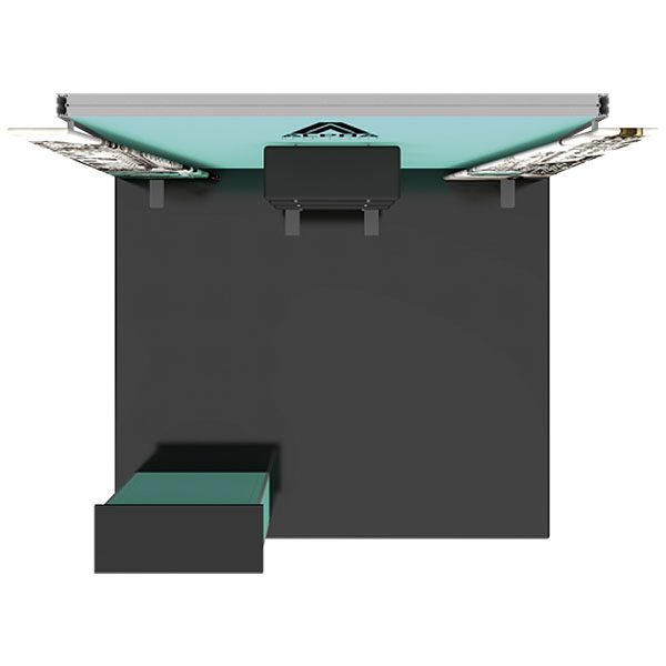 Hybrid Pro Modular Exhibit 10' x 10' Kit 27 Top View