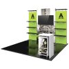 Hybrid Pro Modular Exhibit 10' x 10' Kit 30 Side View