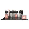 Hybrid Pro Modular Exhibit 20' x 10' Kit 25 Front View