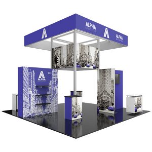 Hybrid Pro Modular Exhibit 20' x 20' Kit 23