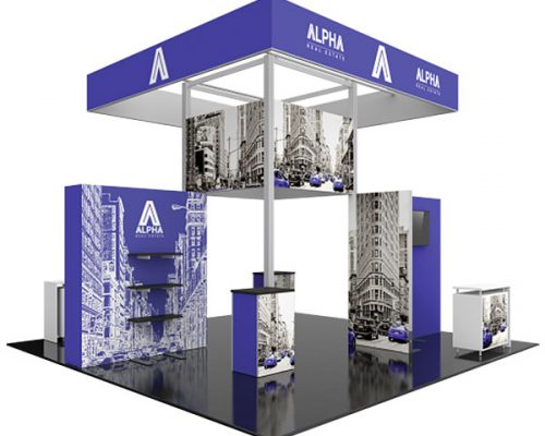 Hybrid Pro Modular Exhibit 20' x 20' Kit 23