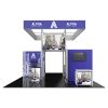 Hybrid Pro Modular Exhibit 20' x 20' Kit 23 Front View