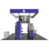 Hybrid Pro Modular Exhibit 20' x 20' Kit 23 Side View