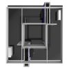 Hybrid Pro Modular Exhibit 20' x 20' Kit 23 Top View
