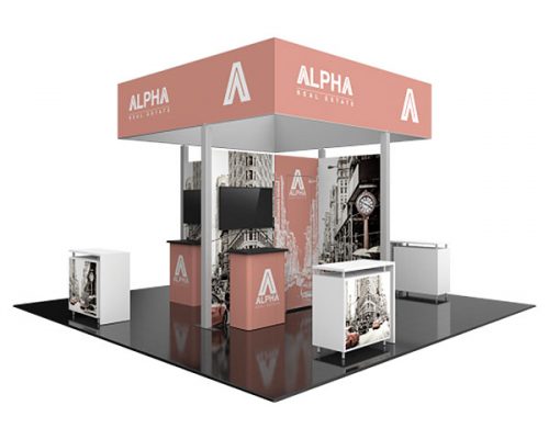 Hybrid Pro Modular Exhibit 20' x 20' Kit 26