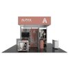 Hybrid Pro Modular Exhibit 20' x 20' Kit 26 Front View