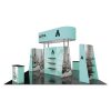 Hybrid Pro Modular Exhibit 20' x 20' Kit 29 Side View