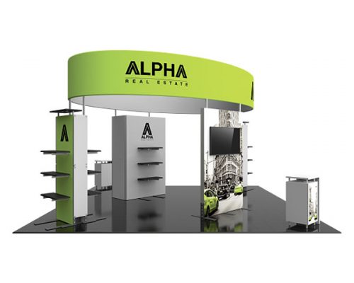 Hybrid Pro Modular Exhibit 20' x 20' Kit 32