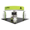 Hybrid Pro Modular Exhibit 20' x 20' Kit 32 Front View