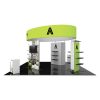 Hybrid Pro Modular Exhibit 20' x 20' Kit 32 Side view