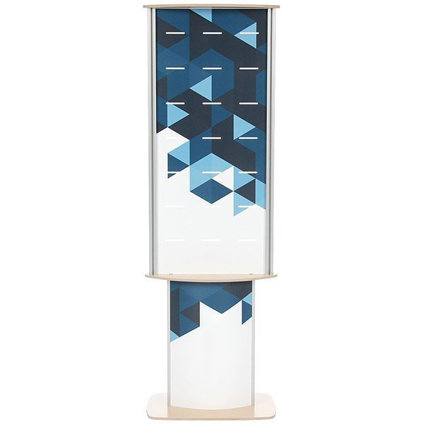 Meridian Retail Display Large Full Graphics Front View