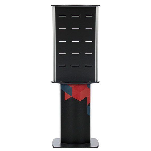 Meridian Retail Display Medium Bottom Graphics Front View