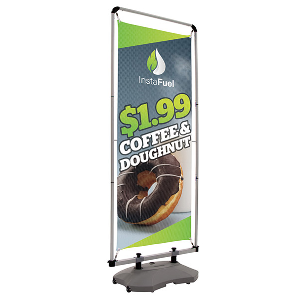 Outdoor FrameWorx Flex Kit Outdoor Banner Stand