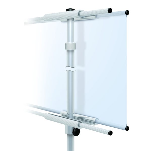 pole pocket banner stands double bar