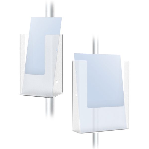 pole pocket banner stands literature holders