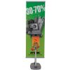 Sidekick Plus Banner Display Kit Banner Stands Front View