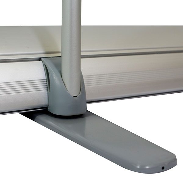 Standard Retractor Banner Stand Kit Retractable Banner Stand Single Footed Design For Stability
