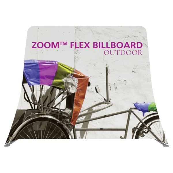 Zoom Flex Outdoor Billboard Display Frame Front View